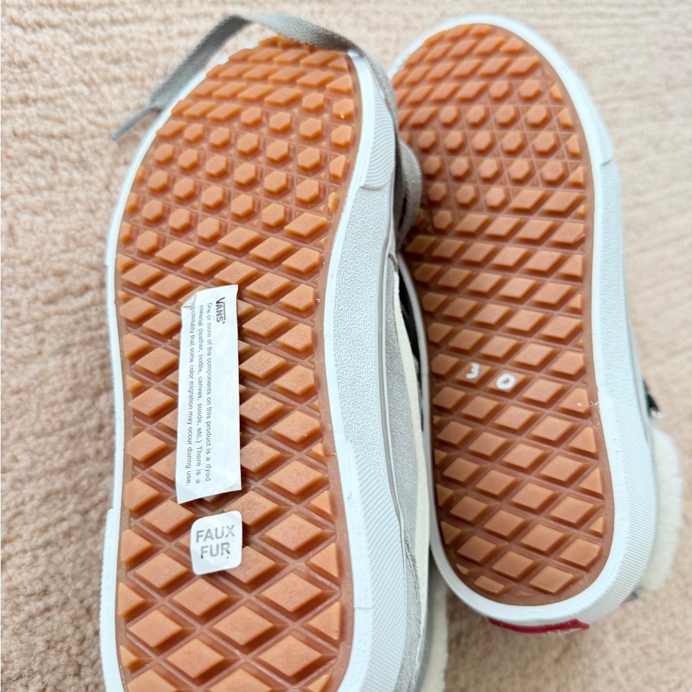 Vans Light Gray High-Top Sneakers - Picture 6 of 7